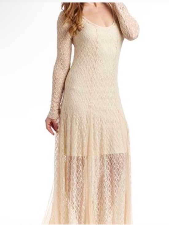 Aratta Dresses & Skirts - Aratta Silent Journey Lara Lace Long Sleeve Maxi Dress NWT